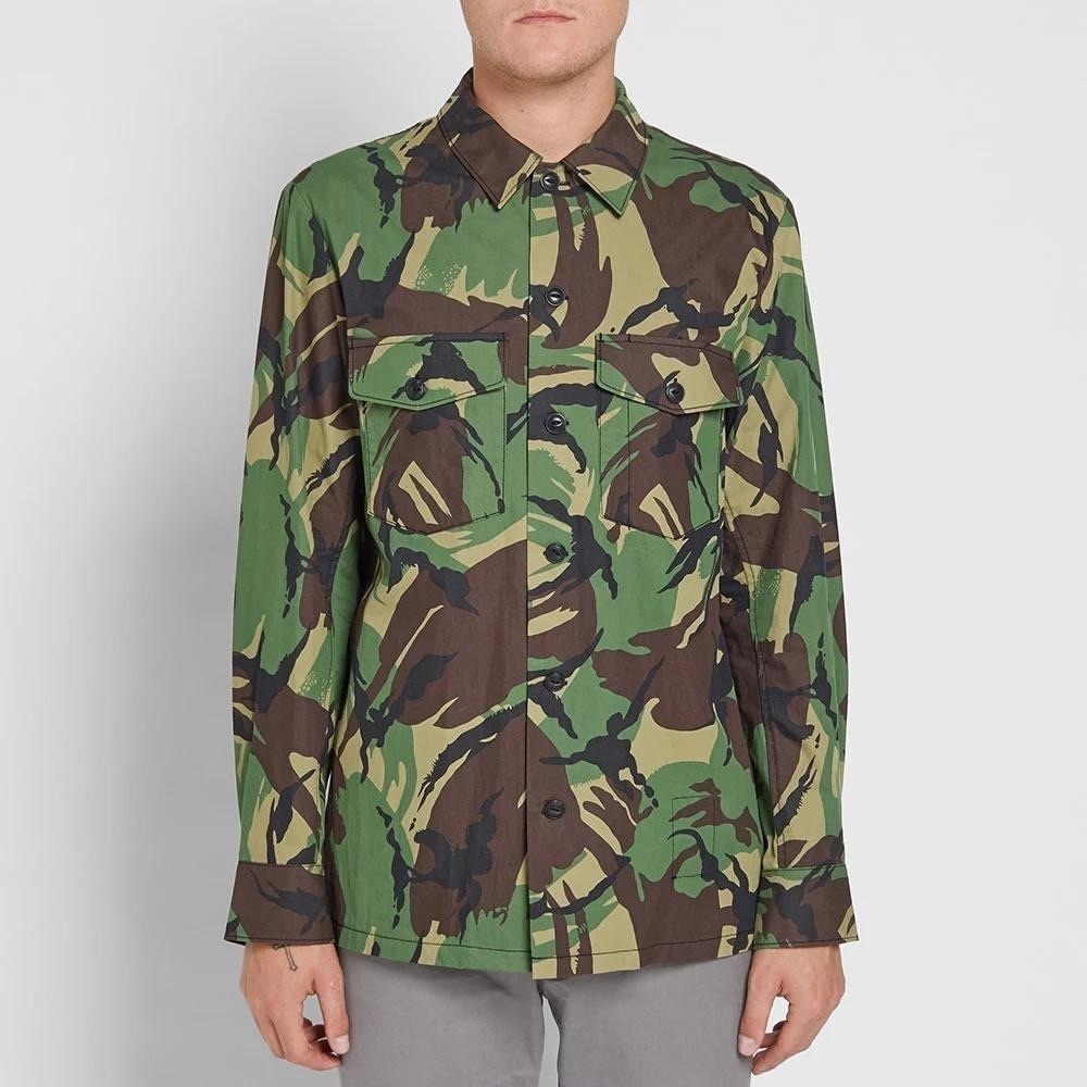 $395 Rag & Bone camo camouflage army shirt jacket